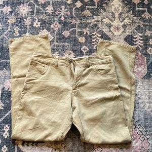 Patagonia Mens Khaki Tan Pants, size 34
